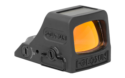 Holosun Technologies, 508T-RD-X2, Red Dot, 32 MOA Ring & 2 MOA Dot, Black Color, Side Battery, Solar Failsafe, Mount Not Included