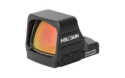 Holosun Technologies, 507 Elite Competition, Red Dot, MRS Reticle (2 MOA Dot with 8/20/32 MOA Circle), 1.1"x0.87" Objective Lens, Matte, Black