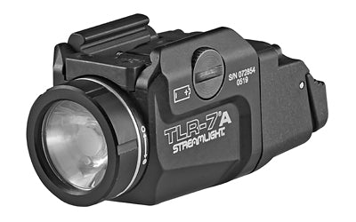 Streamlight, TLR-7A Flex, 500 Lumens, 1.5 Hour Runtime, Comes with High and Low Switch and (1) CR123A Lithium Battery, Black